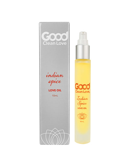 Good Clean Love Indian Spice Love Oil - Assorted Sizes - Empower Pleasure