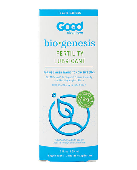 Good Clean Love BioGenesis Fertility Lubricant - 2 oz - Empower Pleasure