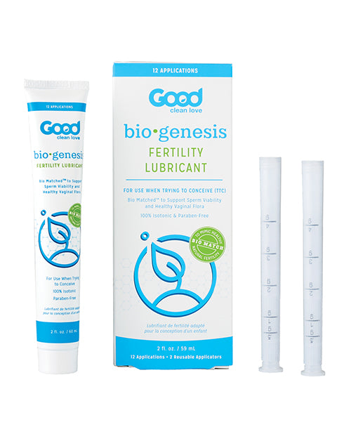 Good Clean Love BioGenesis Fertility Lubricant - 2 oz - Empower Pleasure