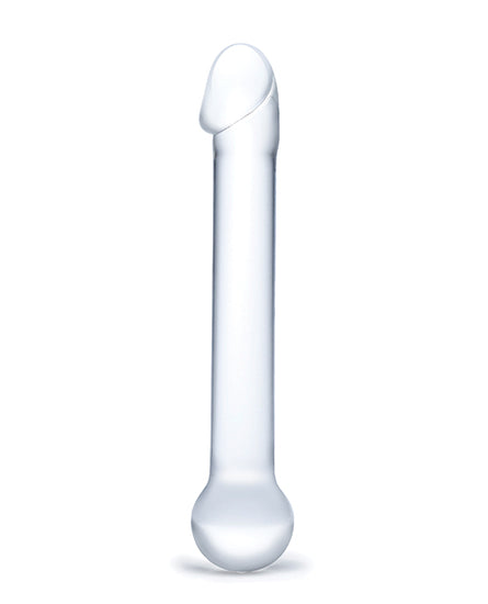 Glas 7" Realistic Head Glass Dildo - Clear - Empower Pleasure