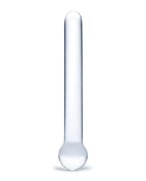 Glas 7" Straight Glass Dildo - Clear - Empower Pleasure