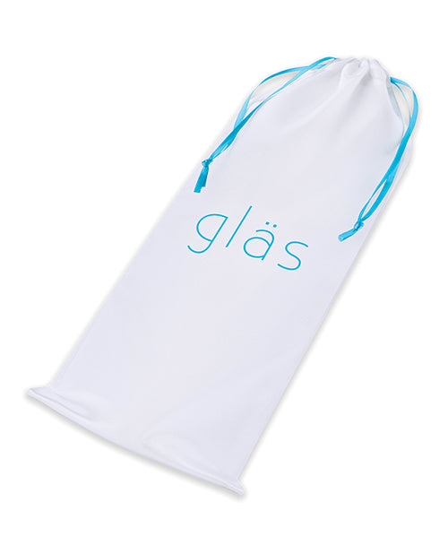 Glas 7" Straight Glass Dildo - Clear - Empower Pleasure