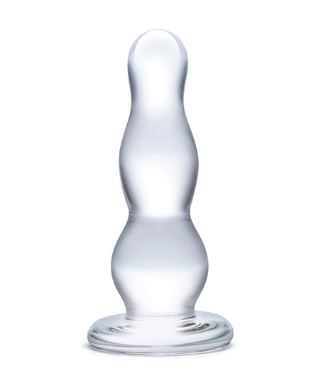 Glas 4" Butt Plug - Clear - Empower Pleasure