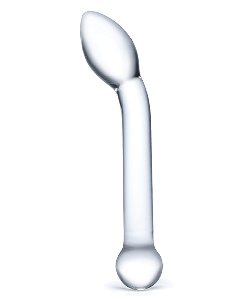 Glas 8" Slimline G-Spot Glass Dildo - Empower Pleasure