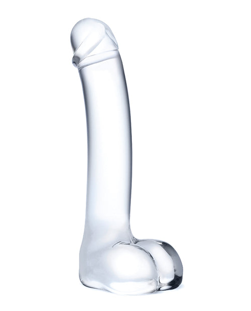 Glas 7" Realistic Curved Glass G-Spot Dildo - Empower Pleasure