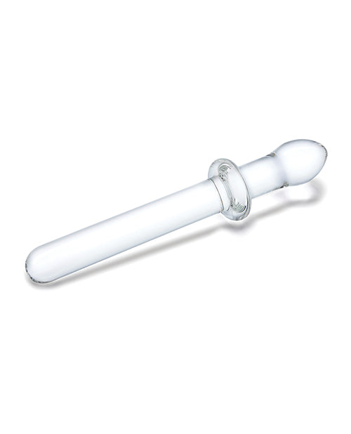 Glas 9.25" Classic Smooth Dual Ended Dildo - Clear - Empower Pleasure