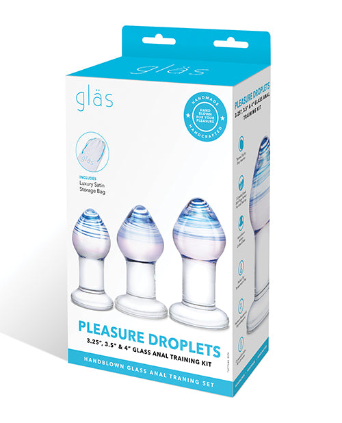 Glas Pleasure Droplets Anal Training Kit - Empower Pleasure