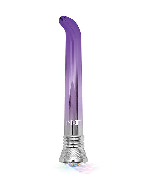 Nixie Waterproof G-Spot Vibe  - 10-Function Purple Ombre Glow - Empower Pleasure