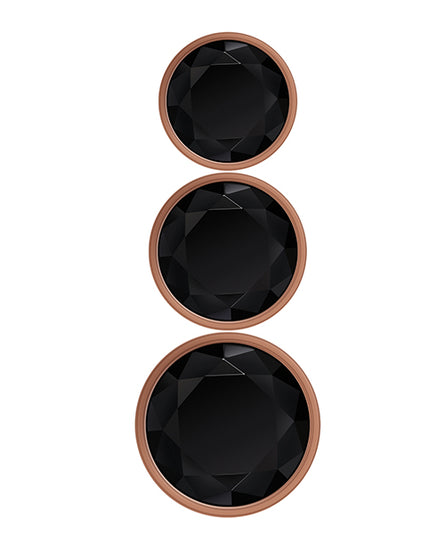 Gender X Gold Digger Set - Rose Gold/Black - Empower Pleasure