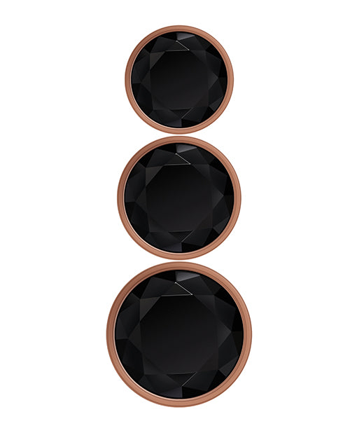 Gender X Gold Digger Set - Rose Gold/Black - Empower Pleasure
