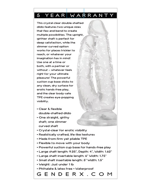 Gender X Dualistic - Clear - Empower Pleasure