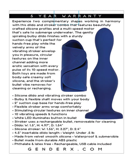 Gender X In's & Out's - Blue - Empower Pleasure