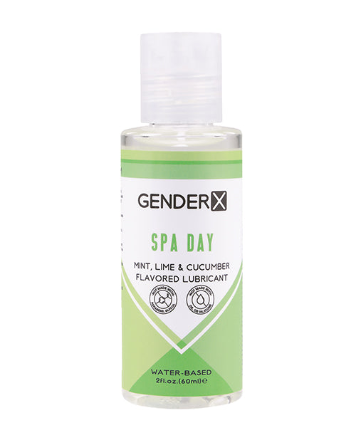 Gender X Flavored Lube - 2 oz Spa Day - Empower Pleasure