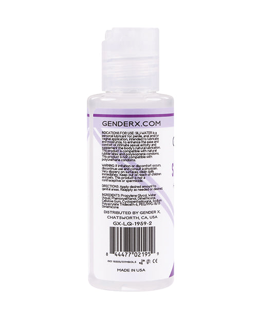 Gender X Sili-Water - 2 oz - Empower Pleasure