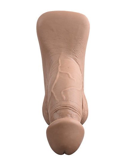 Gender X 4" Silicone Packer - Tan - Empower Pleasure
