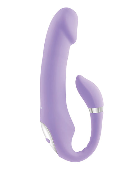 Gender X Orgasmic Orchid Posable Vibrator - Purple - Empower Pleasure