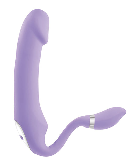 Gender X Orgasmic Orchid Posable Vibrator - Purple - Empower Pleasure