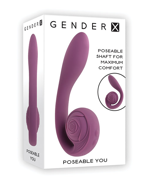 Gender X Poseable You - Purple - Empower Pleasure