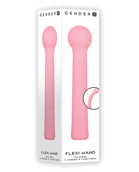 Gender X Flexi Wand - Pink - Empower Pleasure