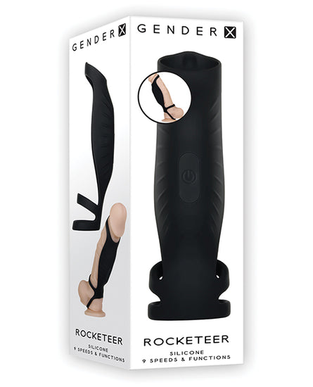 Gender X Rocketeer - Black - Empower Pleasure