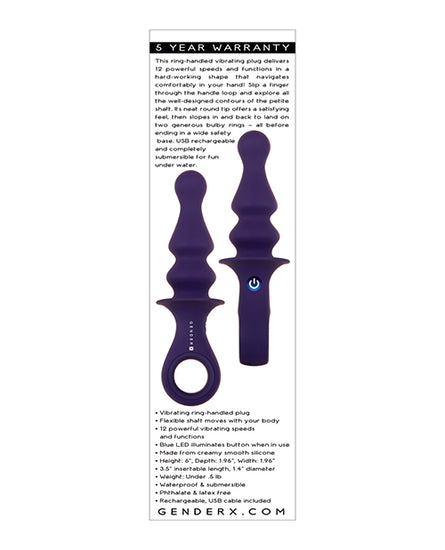 Gender X Ring Pop - Purple - Empower Pleasure