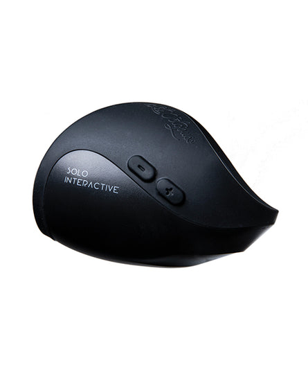 Hot Octopuss Pulse Solo Interactive - Black - Empower Pleasure