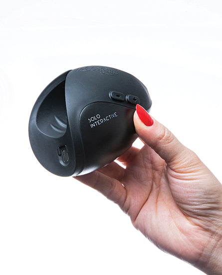 Hot Octopuss Pulse Solo Interactive - Black - Empower Pleasure