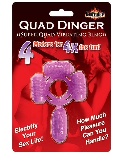 Humm Dinger Super Quad with 4 Motors - Purple - Empower Pleasure