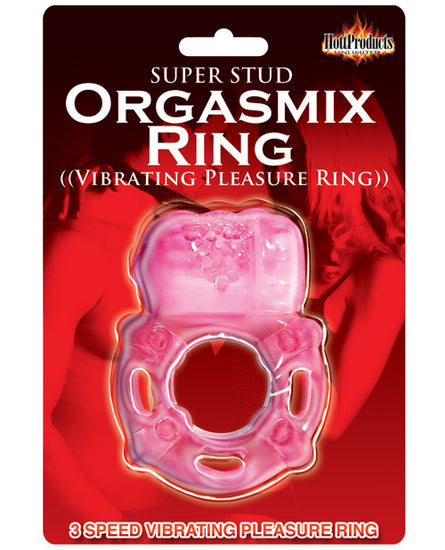 Super Stud Orgasmix Ring Pleasure Ring 3 Speed - Magenta - Empower Pleasure