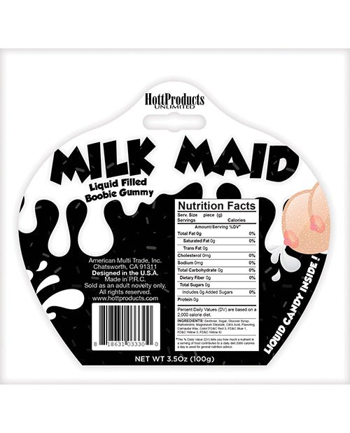 Milk Maid Liquid Filled Boobie Gummy - Empower Pleasure