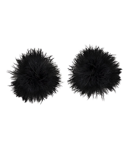 Nipplicious Furball Pasties - Black - Empower Pleasure