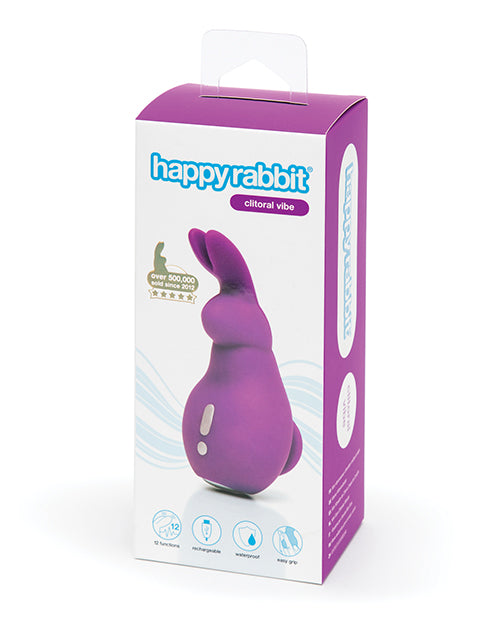 Happy Rabbit Mini Ears Rechargeable Rabbit Finger Vibrator - Purple - Empower Pleasure