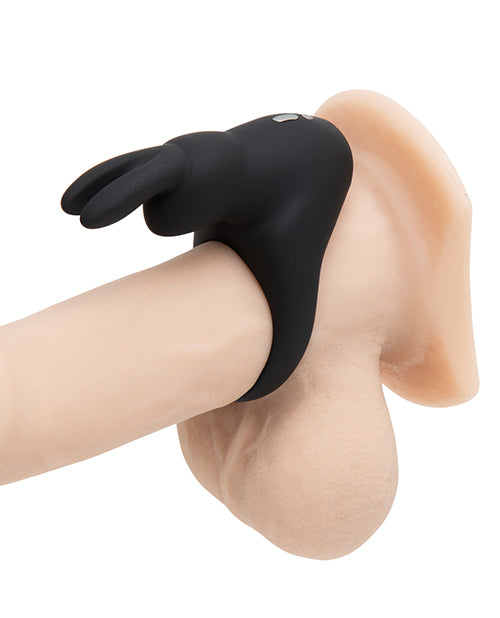 Happy Rabbit Rechargeable Cock Ring - Black - Empower Pleasure