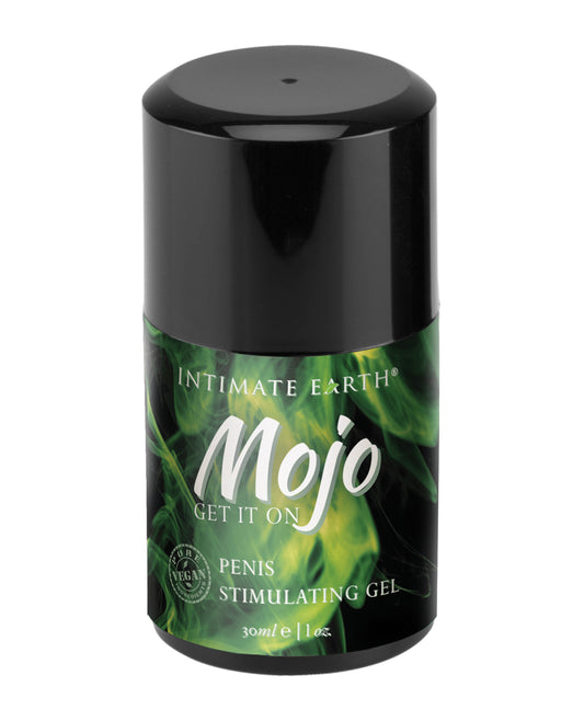 Intimate Earth Mojo Penis Stimulating Gel - 1 oz Niacin and Ginseng - Empower Pleasure