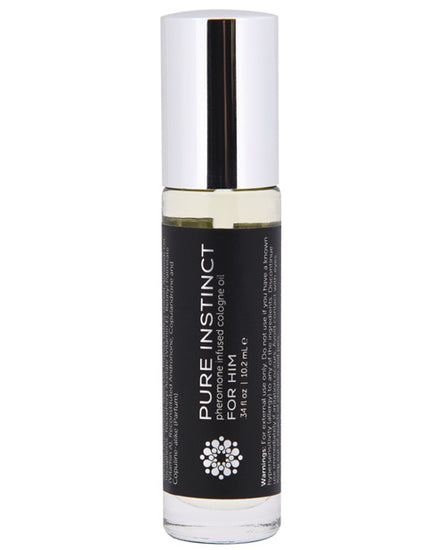 Pure Instinct Pheromone Cologne Oil For Him Roll On - 10.2 ml - Empower Pleasure