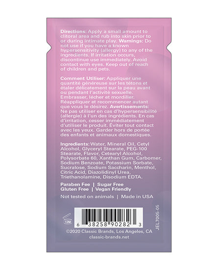 Joy Buzzer Watermelon Foil - 4 ml - Empower Pleasure