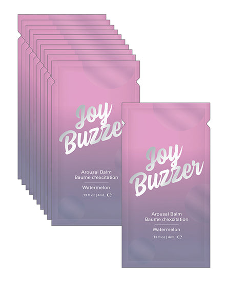 Joy Buzzer Watermelon Foil - 4 ml Pack of 24 - Empower Pleasure