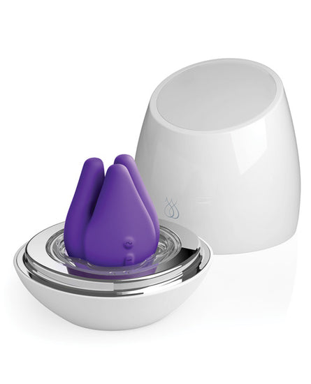 Jimmyjane Love Pods Tre Pure UV Sanitizing Mood Light - Ultraviolet Edition - Empower Pleasure