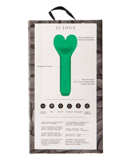 Je Joue Amour Bullet Vibrator - Emerald Green - Empower Pleasure