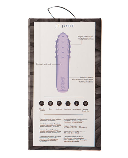 Je Joue Duet Bullet Vibrator - Lilac - Empower Pleasure