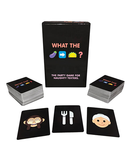 What The ? Party Game For Naughty Texters - Empower Pleasure