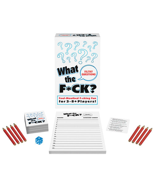 What The Fuck Filthy Questions Game - Empower Pleasure