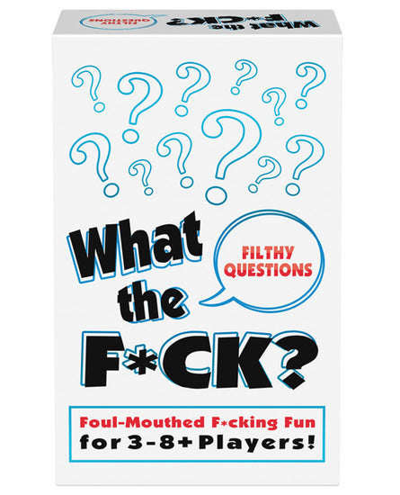 What The Fuck Filthy Questions Game - Empower Pleasure