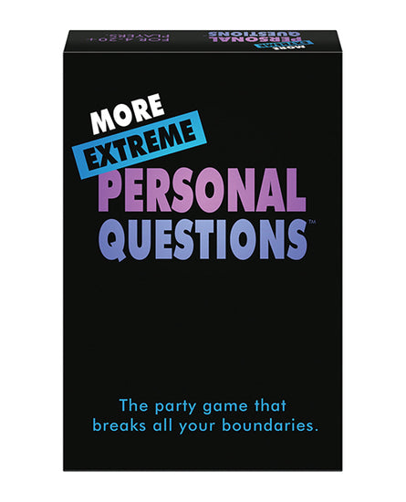 More Extreme Personal Questions Party Game - Empower Pleasure