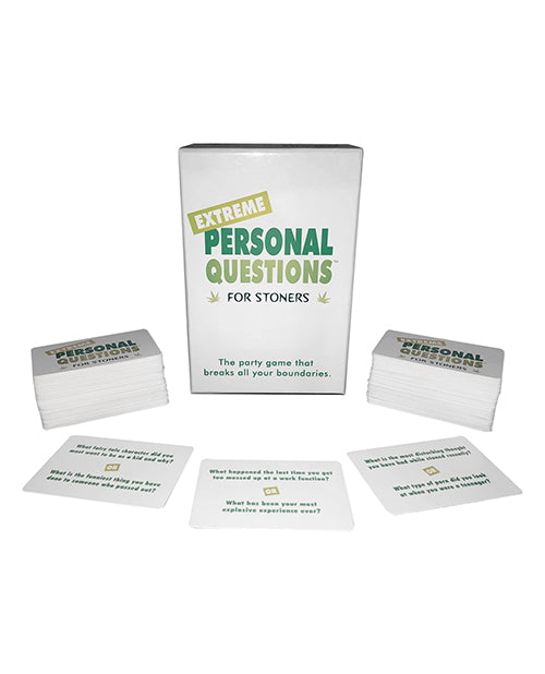 Extreme Personal Questions for Stoners Card Game - Empower Pleasure