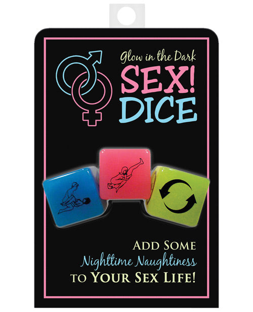 Glow in the Dark SEX! Dice Game - Empower Pleasure
