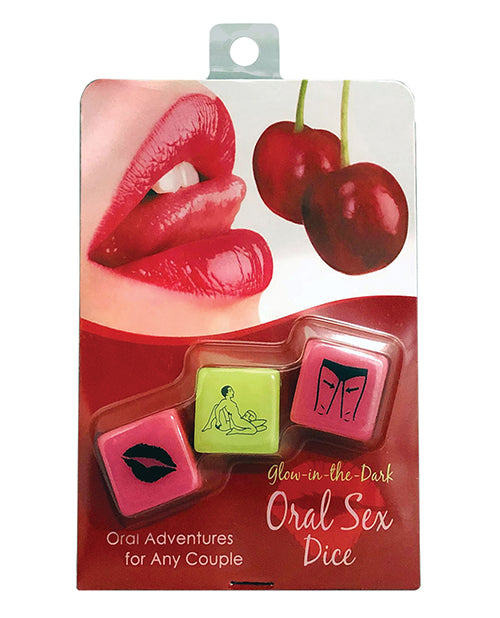Oral Sex Glow in the Dark Dice Game - Empower Pleasure