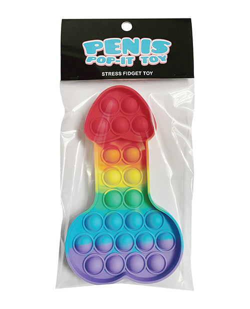 Penis Pop It Fidget Toy - Multi Color - Empower Pleasure