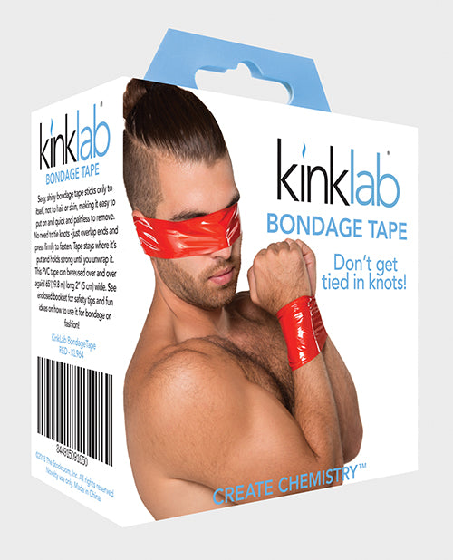 Kinklab Bondage Tape - Red - Empower Pleasure