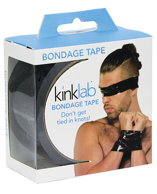 KinkLab Bondage Tape - Black - Empower Pleasure